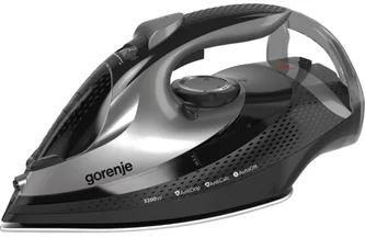 Fier de călcat Gorenje SIH3200BKS, 3250W, Negru | Gri