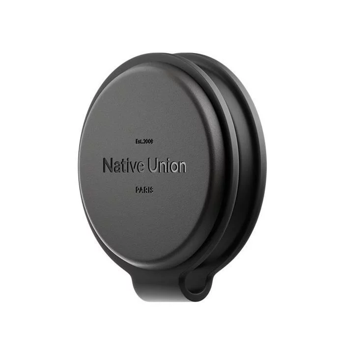 Image Беспроводная зарядка Native Union Voyage 2 в 1 Qi2 Wireless Charger Black (VOY-2IN1-WL-BLK)