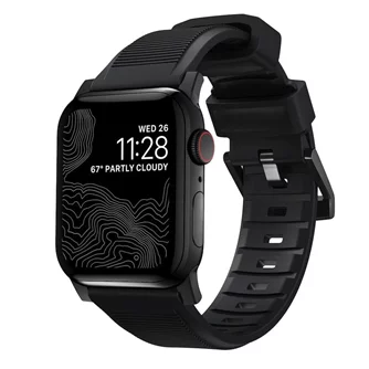 Ремешок NOMAD Rugged Band, 42/44/45/49 мм, Синий/Черный