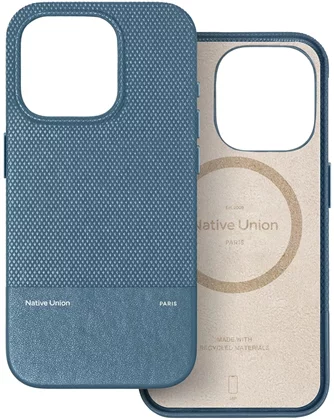Чехол NATIVE UNION (RE) Classic с MagSafe для iPhone 16 Pro Max, Синий
