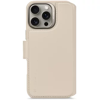 Husă DECODED din piele cu MagSafe pentru iPhone 16 Pro Max, Tan