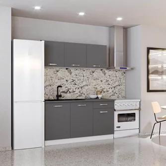 Bucatarie Haaus Ronda 1.5m (Anthracite/White)