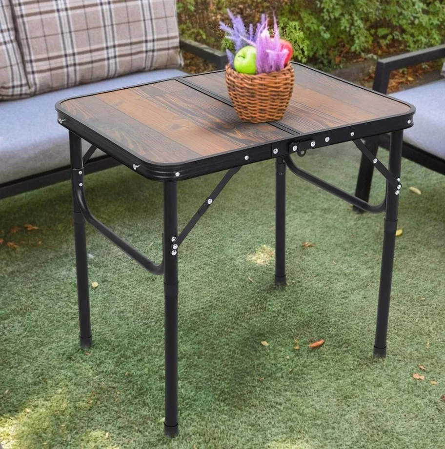 Image Стол складной Enero Camp 1055282 (Dark Brown)