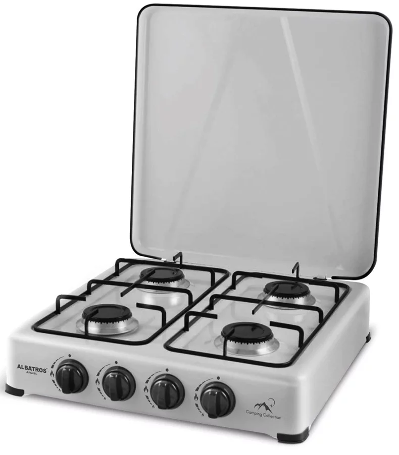 Image Plită pe gaz Albatros APG42S (Silver)