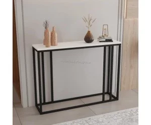 Image Консольный стол Prestige Genoa 100x25x75 (White/Black)