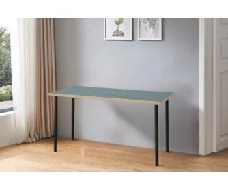 Письменный стол Ikea Lagkapten/Adils 140x60 (Серо-бирюзовый/Черный)