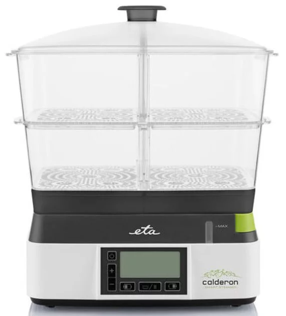 Aparat de gătit cu aburi ETA Calderon II 1134 90010 (White/Black)