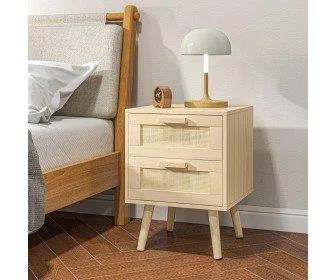 Image Тумба прикроватная Homcom 831-664V00ND 40x56 cm (Natural Oak)