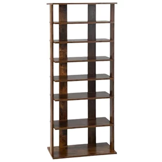 Стеллаж для обуви Costway JZ10140CF (Rustic Brown)