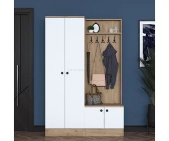 Antreu Mirage Meble P6 M11 (Walnut/White)