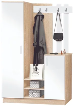 Image Antreu Modern Tennessee 130cm (Sonoma Oak/White)