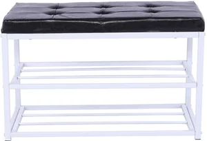 Image Банкетка для обуви Mobhaus Lyros (Black/White)