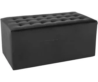 Puf Signal Lori 2 Velvet (Black)