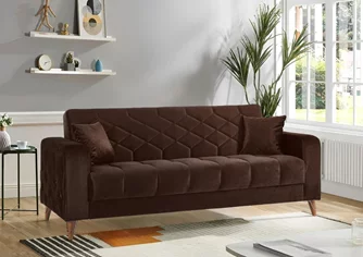 Canapea Fabulous Melisa 3-locuri 73-103 (Brown)
