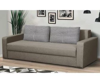 Image Диван Modern Flint 2 Alaska 04/Tiffani 28 (Gray-Beige/White/Gray Light/Gray Dark)