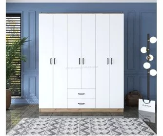 Шкаф Mirage Meble BA113 6D2S (Walnut/White)