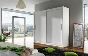 Image Шкаф-купе Space Meble Bega I 180x215x58 (White Matte)