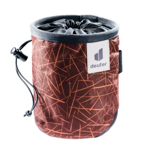 Gentuta magnezie Deuter Gravity Chalk Bag I redwood scratches-graphite