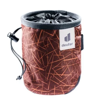Gentuta magnezie Deuter Gravity Chalk Bag I redwood scratches-graphite
