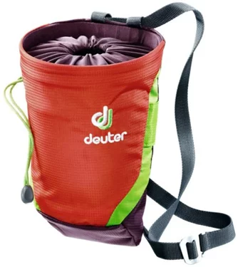 Gentuta magnezie Deuter Gravity Chalk Bag II L papaya-aubergine