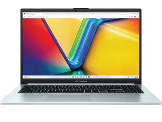 Laptop 15,6 ASUS Vivobook Go 15 E1504FA, Green Grey, AMD Ryzen 5 7520U, 16GB/512GB
