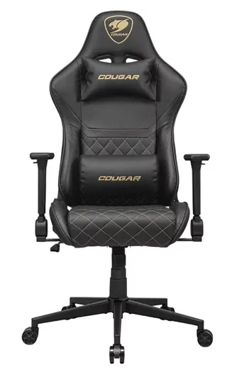 Scaun Gaming Cougar Armor One V2 GOLD F Black/Gold