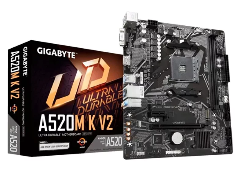 Image Материнская плата Gigabyte A520M K V2 mATX MB AM4