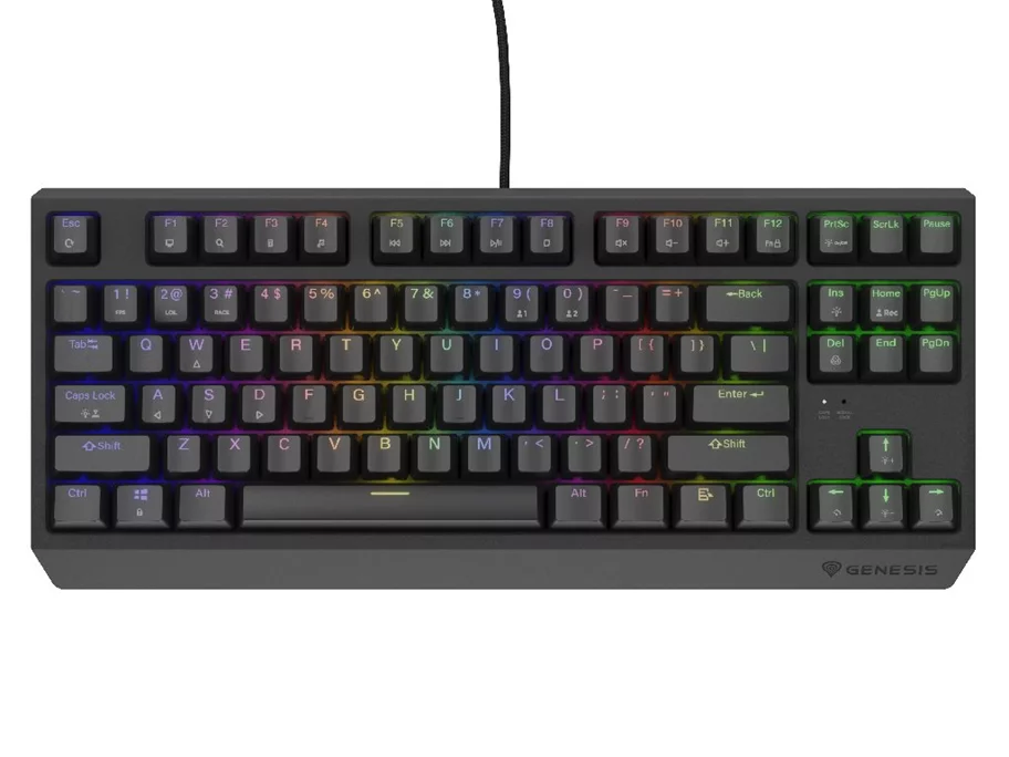 Image Tastatură Genesis Thor 230 TKL US, Black