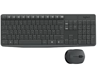 Logitech MK235 Combo RU, Black