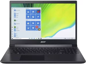 Image Laptop  ACER Aspire A715-76G Charcoal (Intel Core i5-12450H, 3.3-4.4GHz, 16GB, 1TB) Black