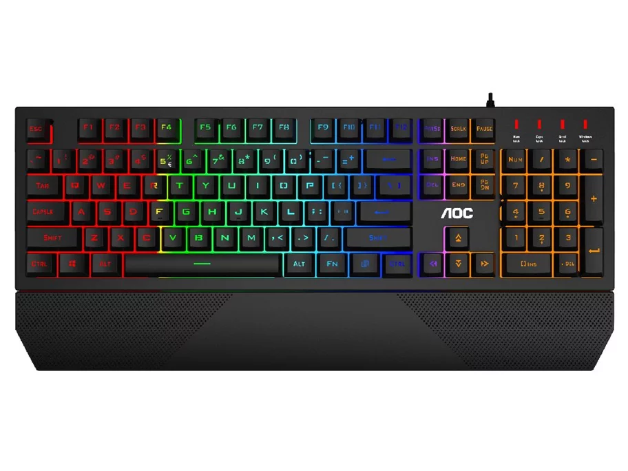 Image Клавиатура AOC GK200 RGB, RU Black