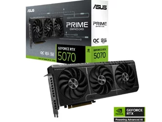 Видеокарта ASUS PRIME-RTX5070-12G, 12ГБ GDDR7 192бит