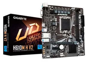 Image Placă de bază MB S1700 Gigabyte H610M H V2 mATX, Socket: LGA1700 Chipset: Intel H610