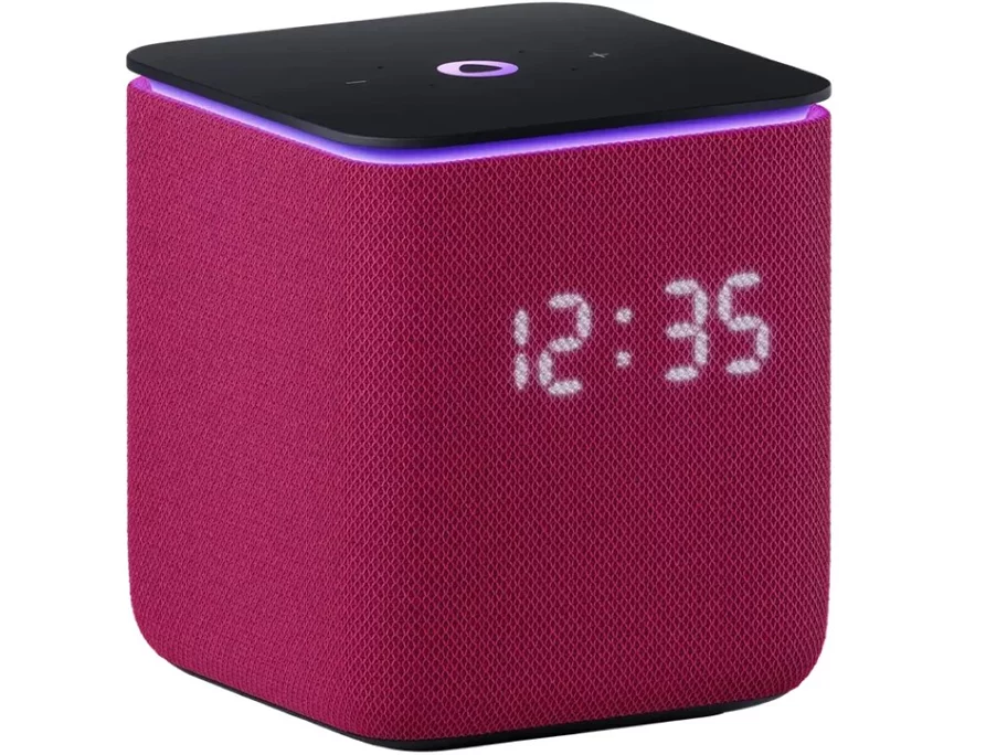 Image Портативная колонка Yandex YNDX-00054PNK MIDI Zigbee with Alisa, Pink