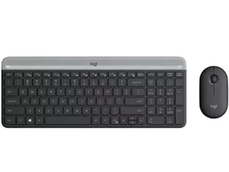Комплект Wireless Logitech MK470 Slim Keyboard and Mouse Combo Graphite