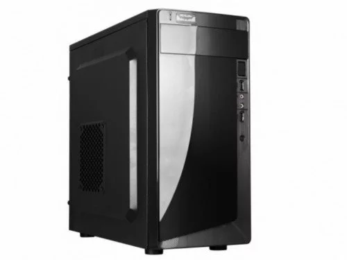 Image Carcasă HPC D-06  mATX Case, (500W, 24 pin, 2xSATA, 12cm fan)