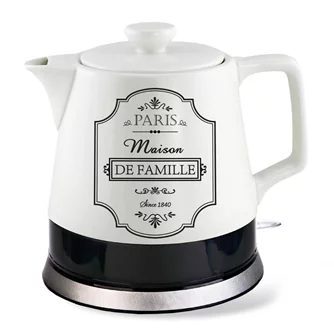 Fierbător electric Maestro MR-072 (1L) "Paris Maison", ceramica
