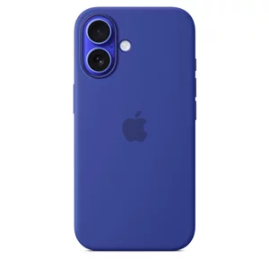 Image Husa iPhone 16 Silicone Case with MagSafe – Ultramarine