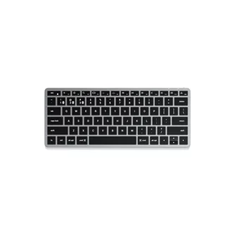Клавиатура SLIM X1 Bluetooth USB-C QWERTY Rétroéclairé et Compact Satechi Gris