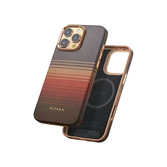 Husa Pitaka Sunse Moonrise Military-Grade Protective Case for iPhone 16 Pro Max