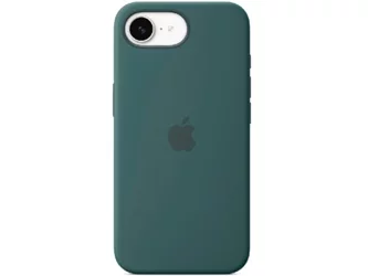 Чехол APPLE силиконовый для iPhone 16e, Lake Green