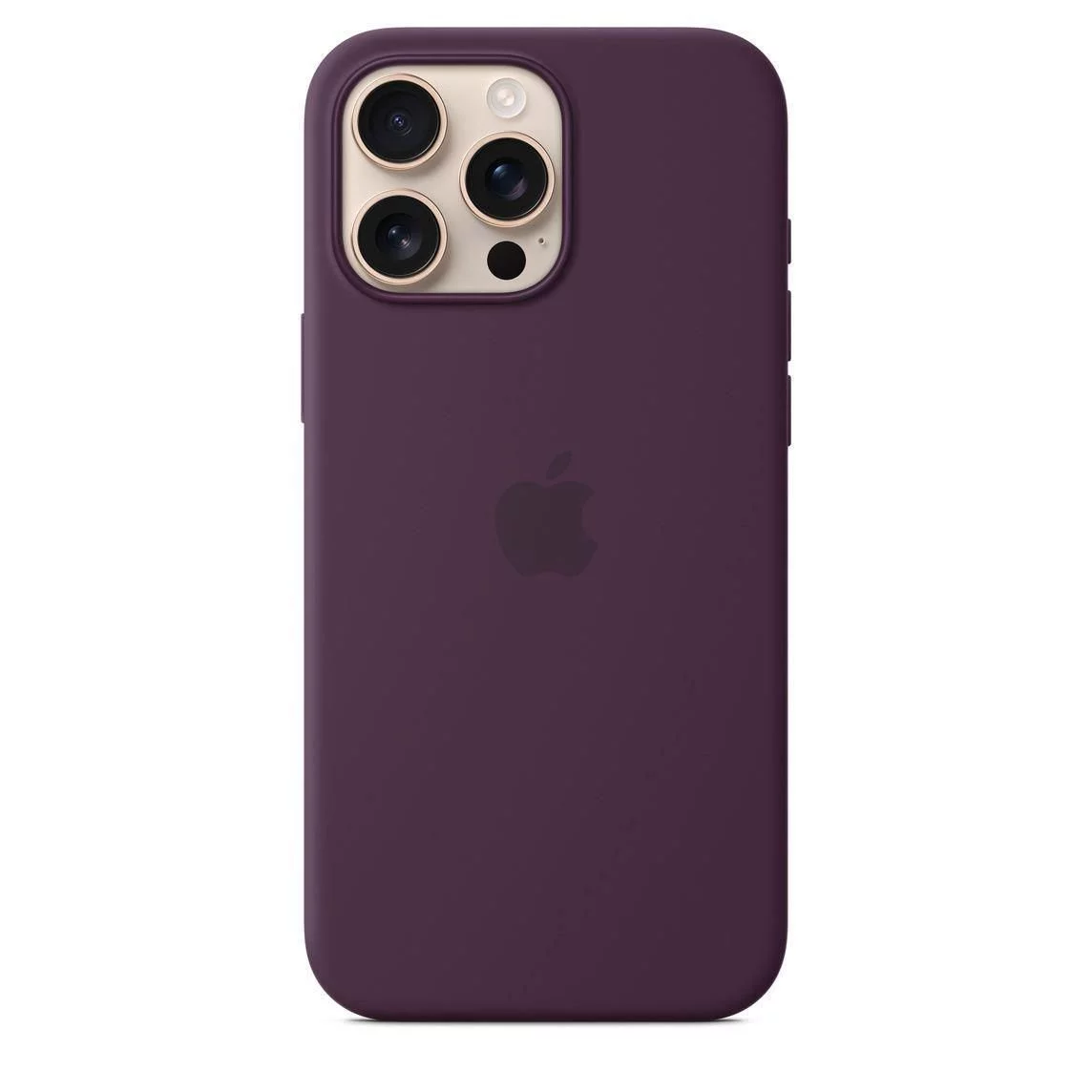 Husă pentru smartphone Apple iPhone 16 Pro Silicone Case with MagSafe Plum