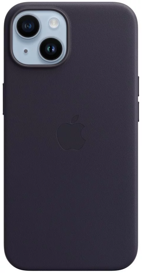 Image Чехол Apple iPhone 14 Plus Leather Case with MagSafe Ink