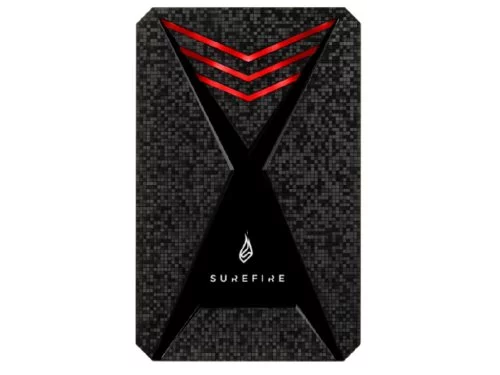 Image SSD extern 512GB  Surefire GX3 Gaming (by Verbatim), Black/Red
