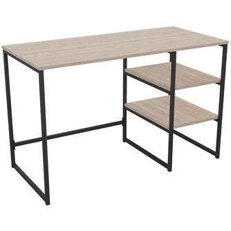 Офисный стол Nowy Styl JET (Black/sonoma)