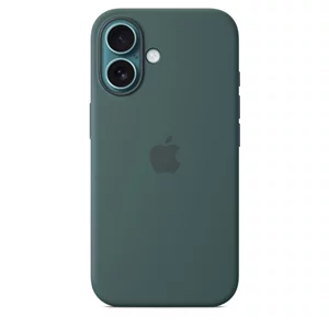 Image Husa APPLE iPhone 16 Silicone Case with MagSafe - Lake Green