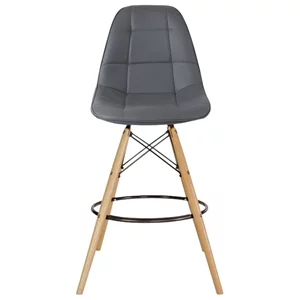 Image Барный стул Sunrise B-04 PU (Gray/Beech)