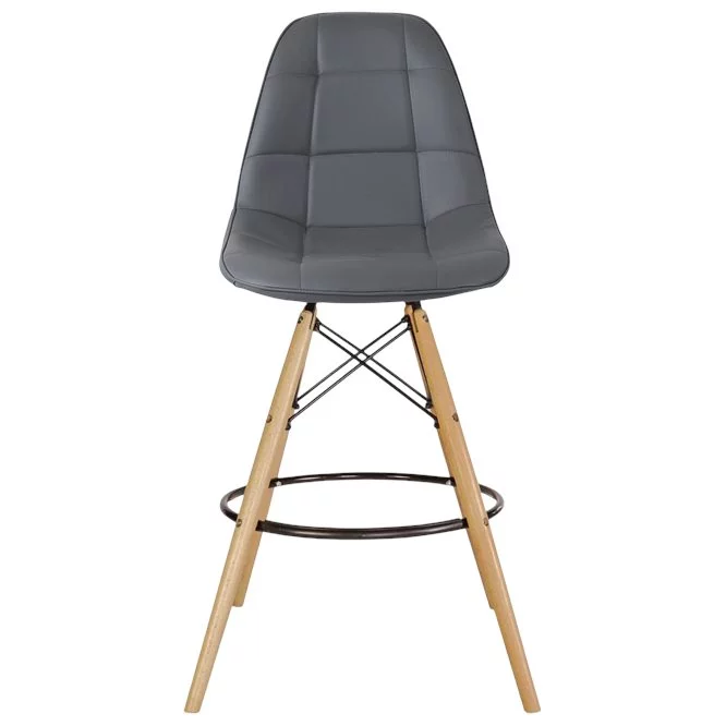 Image Барный стул Sunrise B-04 PU (Gray/Beech)