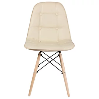 Scaun Sunrise C-24 PU (Beige/Beech)