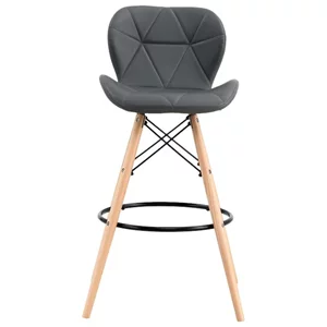 Image Барный стул Sunrise B-07 PU (Gray/Beech)